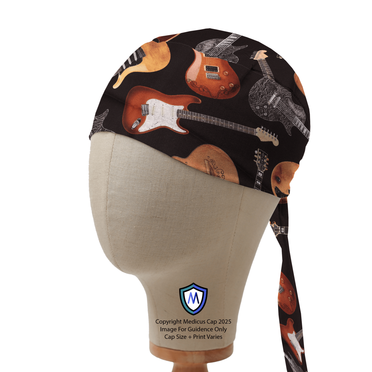 Gorro quirúrgico para instrumentos musicales
