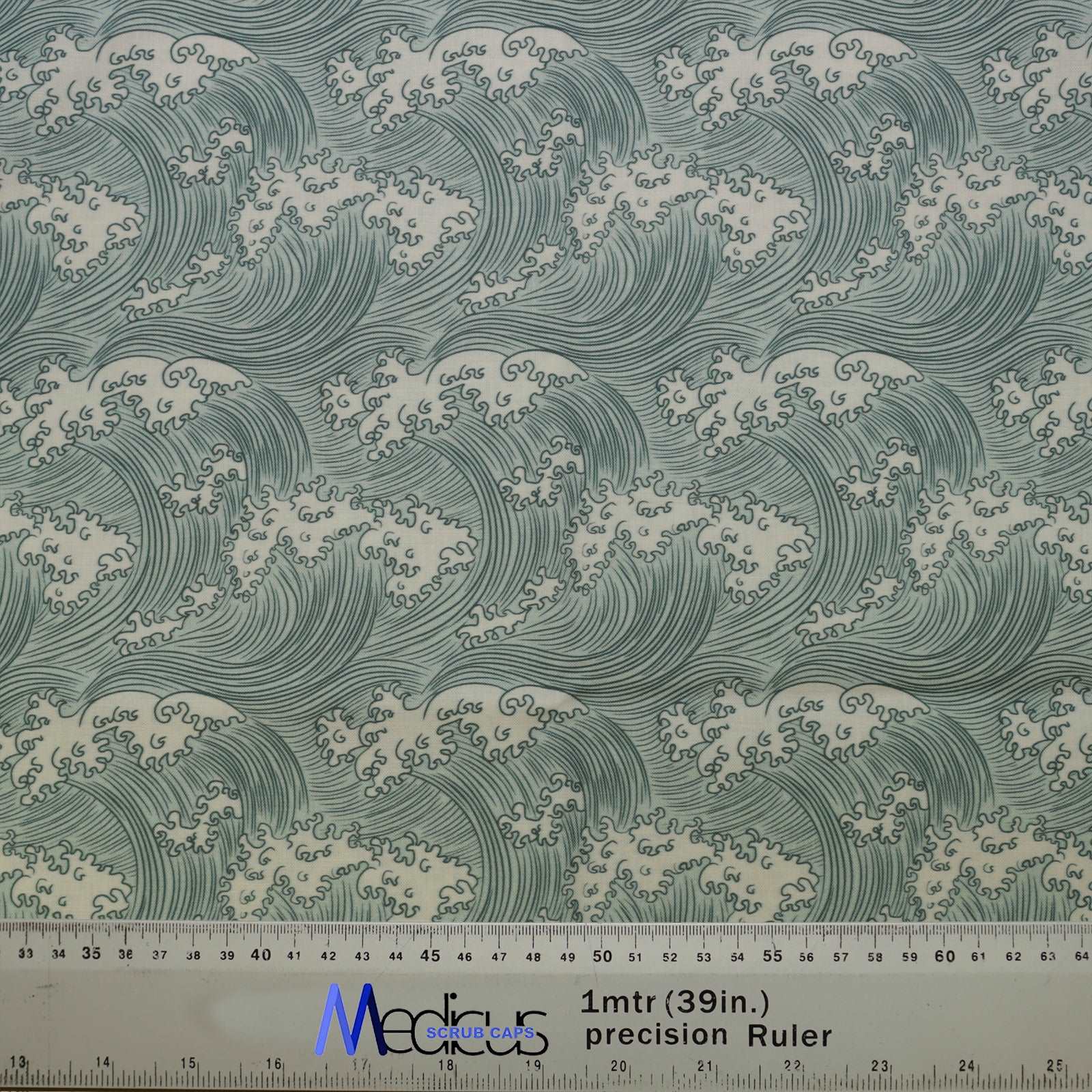 Anime Japanese Waves Scrub Cap
