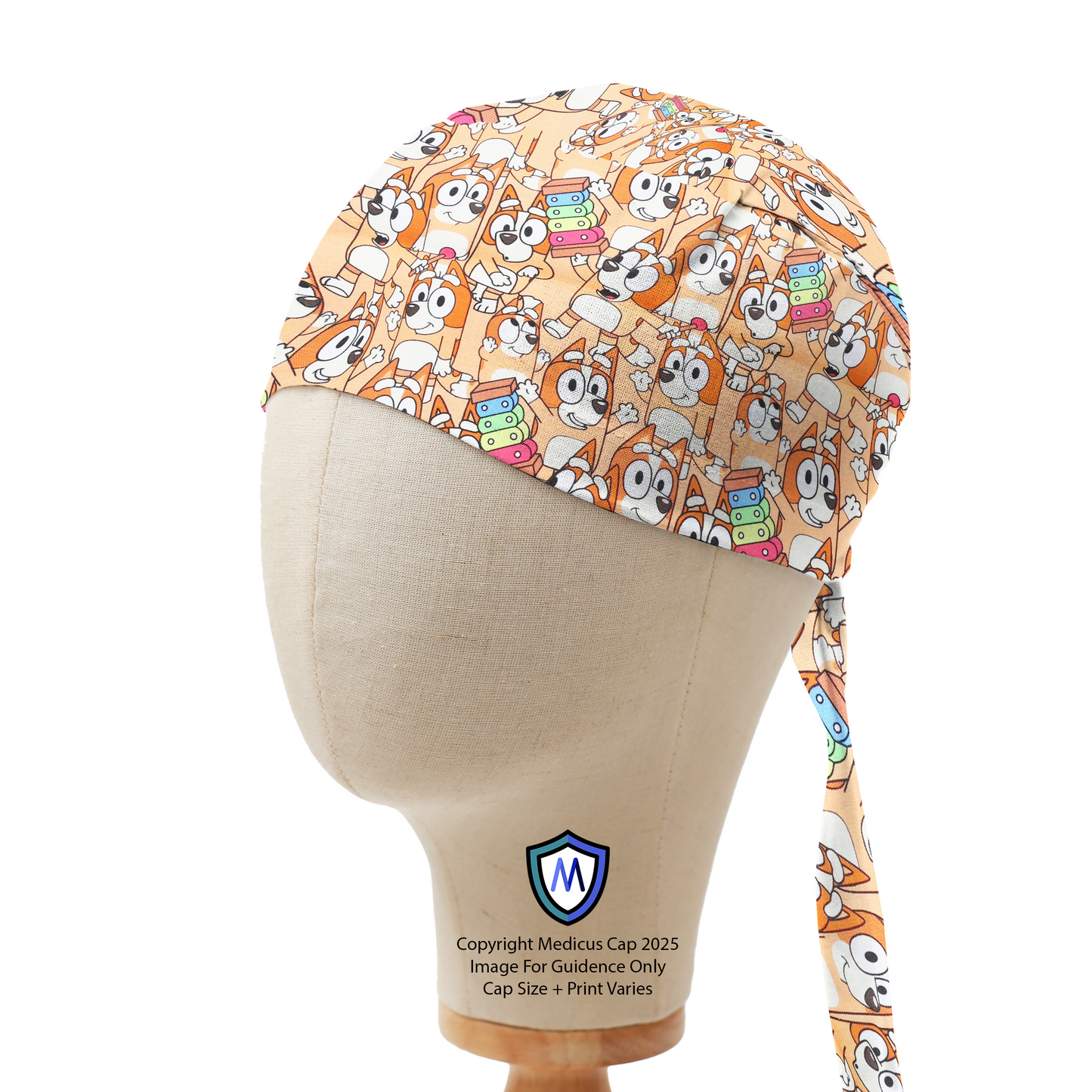 Gorro quirúrgico Bluey Family + Friends