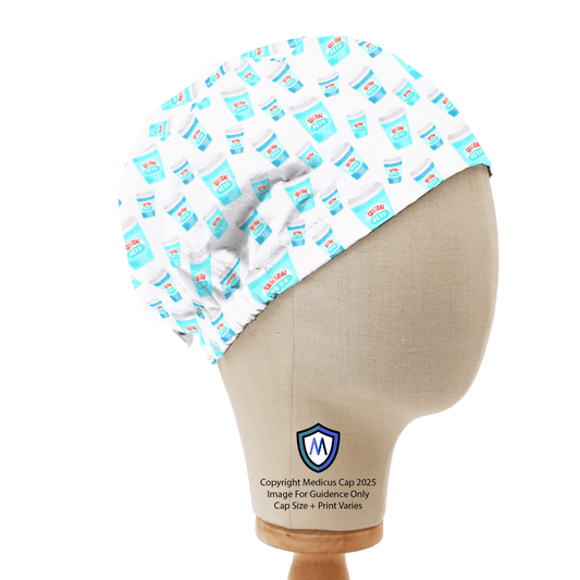 Friends Central Perk Coffee Cups Scrub Cap