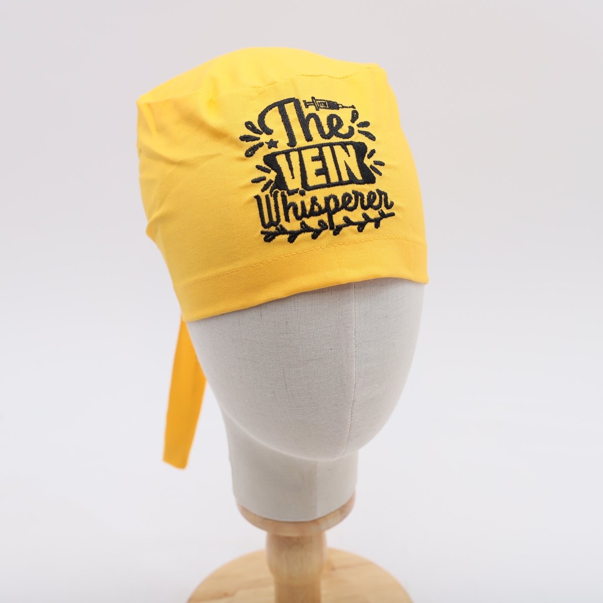 Gorro quirúrgico bordado con sangre B positiva