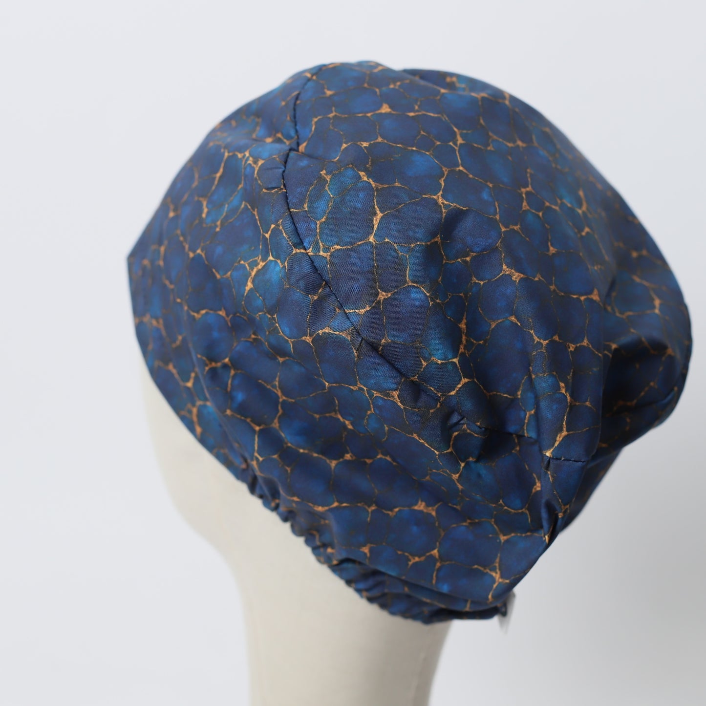 Gorro quirúrgico de tela con estampado personalizado en toda la superficie