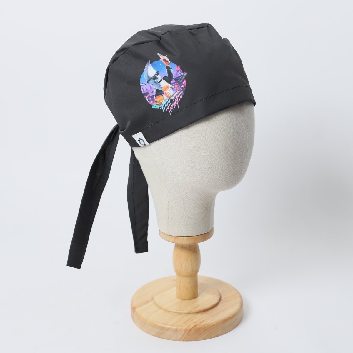 Plain Scrub Cap With Vinyl Stickers