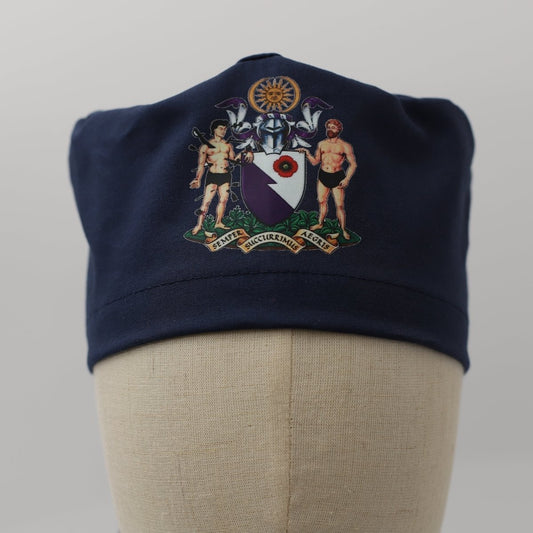 Plain Scrub Cap With Vinyl Transfer