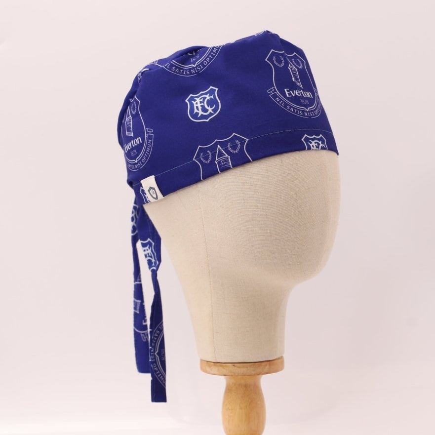 Gorro quirúrgico del club de fútbol Everton