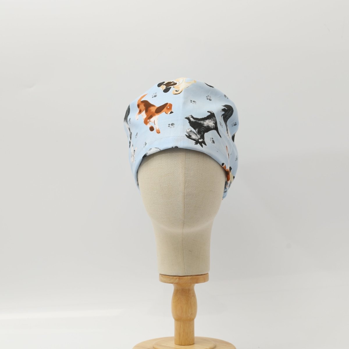 Dog Toss On Light Blue