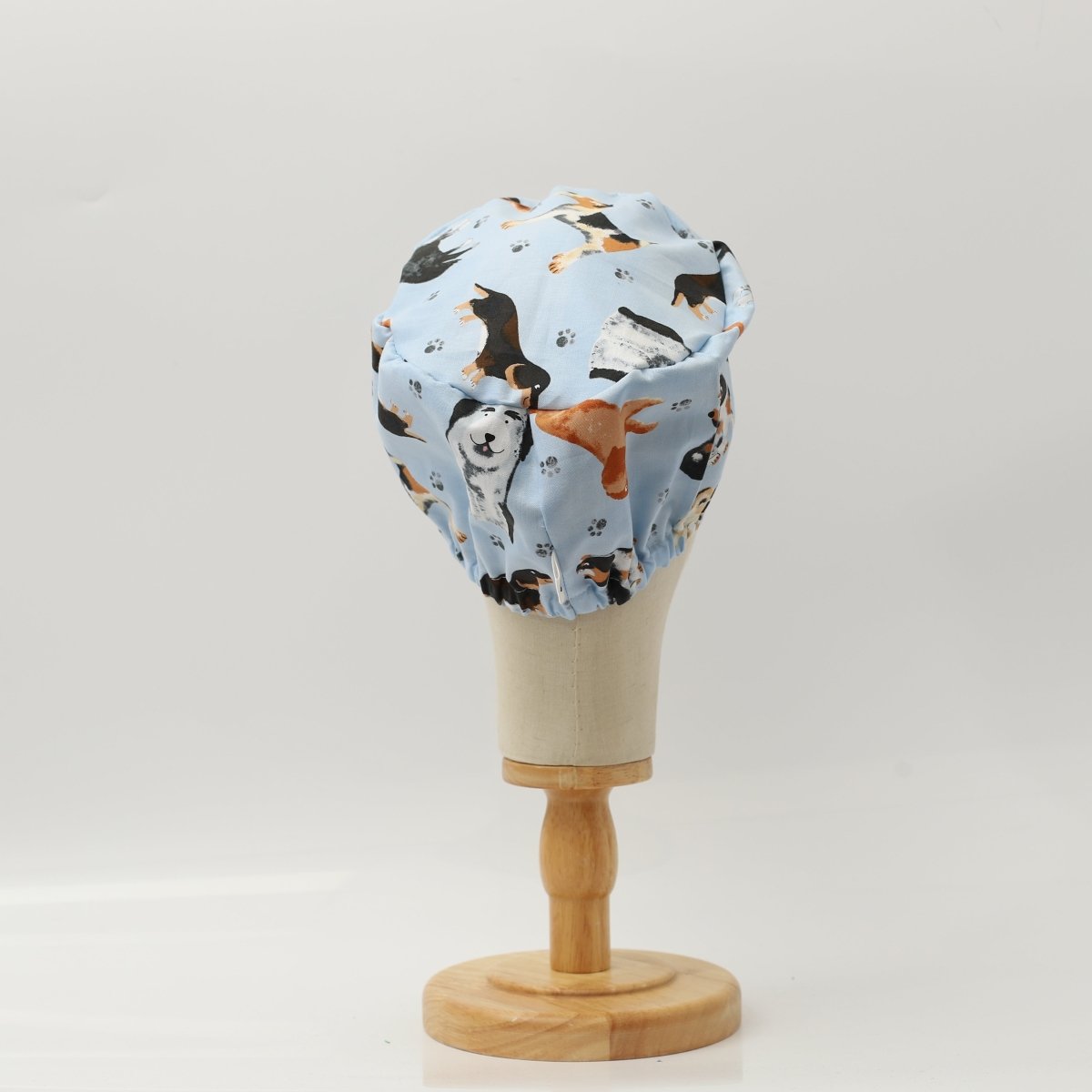 Dog Toss On Light Blue