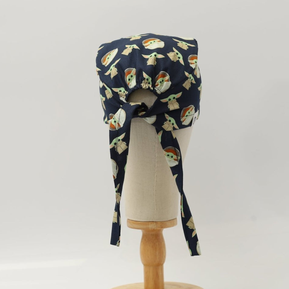 Gorro quirúrgico con diseño de naves espaciales de Star Wars Pride