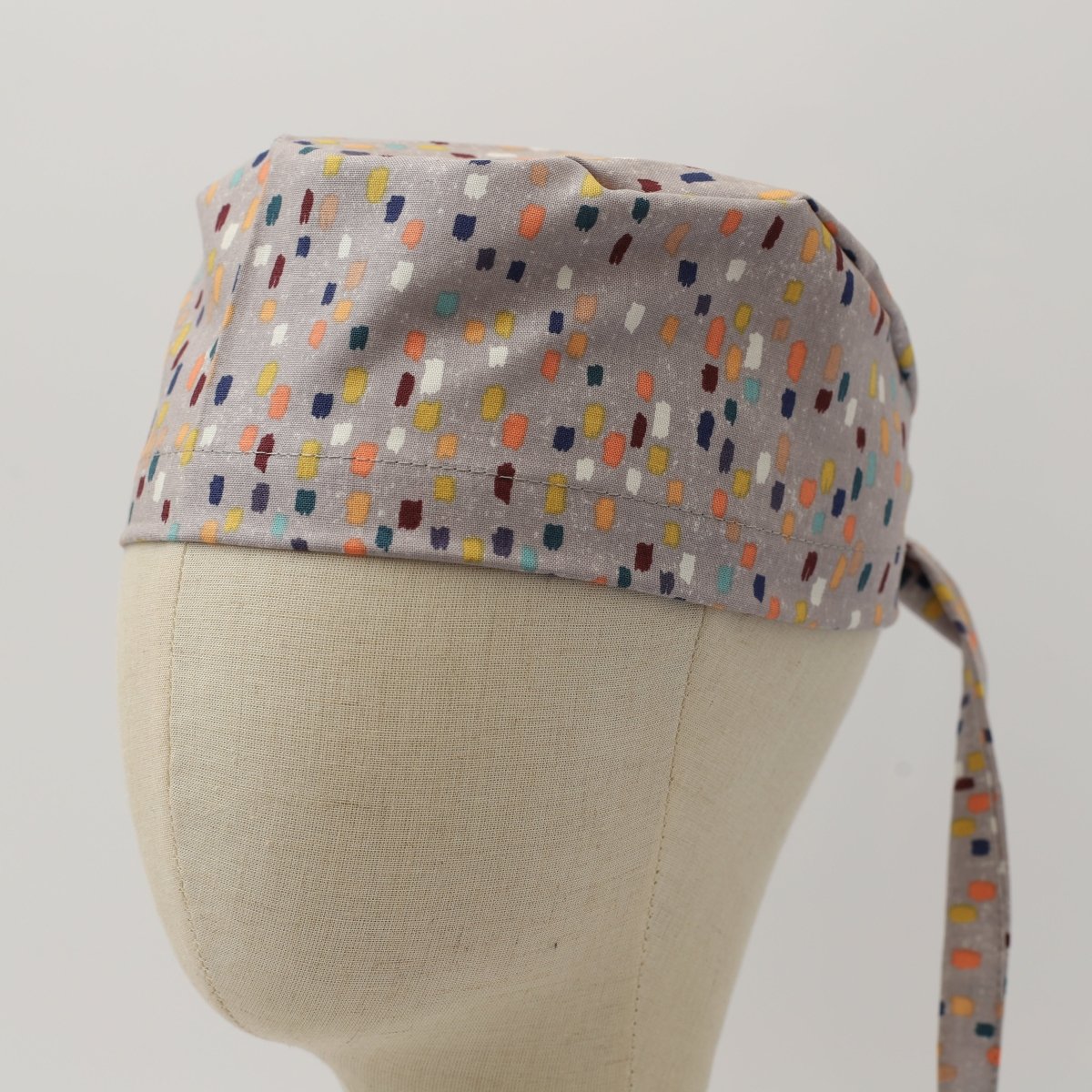 Abstract Crowd Scrub Cap