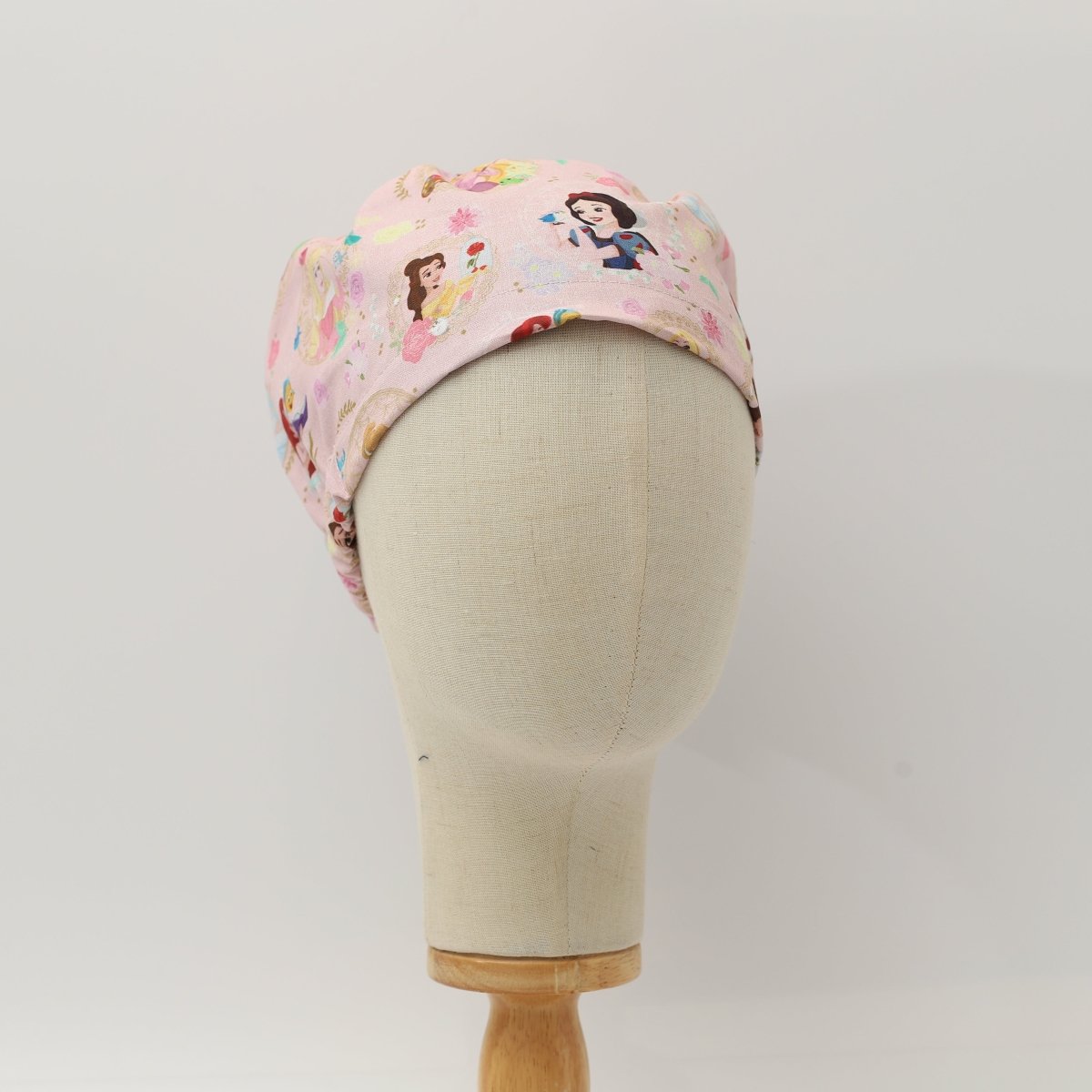 Disney Princesses Mashup Pink Scrub Cap