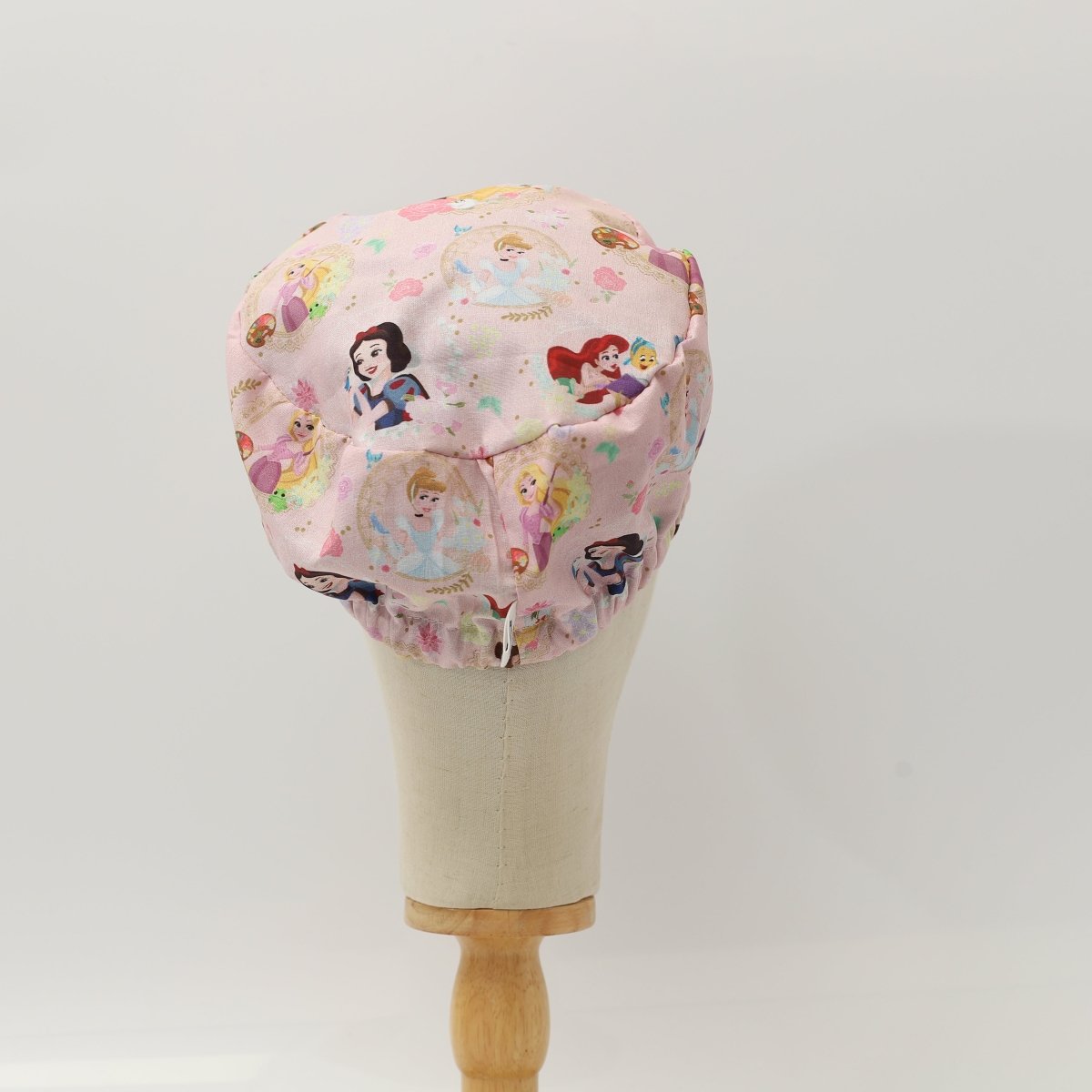 Disney Princesses Mashup Pink Scrub Cap