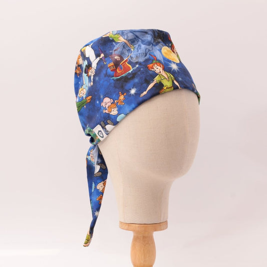Gorro quirúrgico estilo Peter Pan