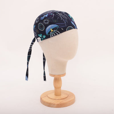 Gorro exfoliante con efecto medusa marina