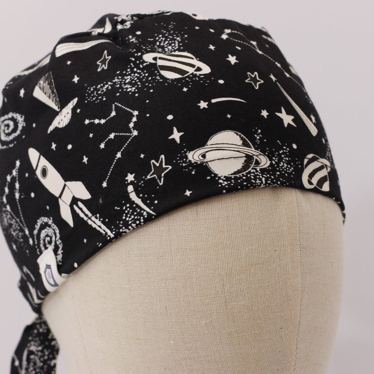 Rockets + Space Scrub Caps (Glow In The Dark)
