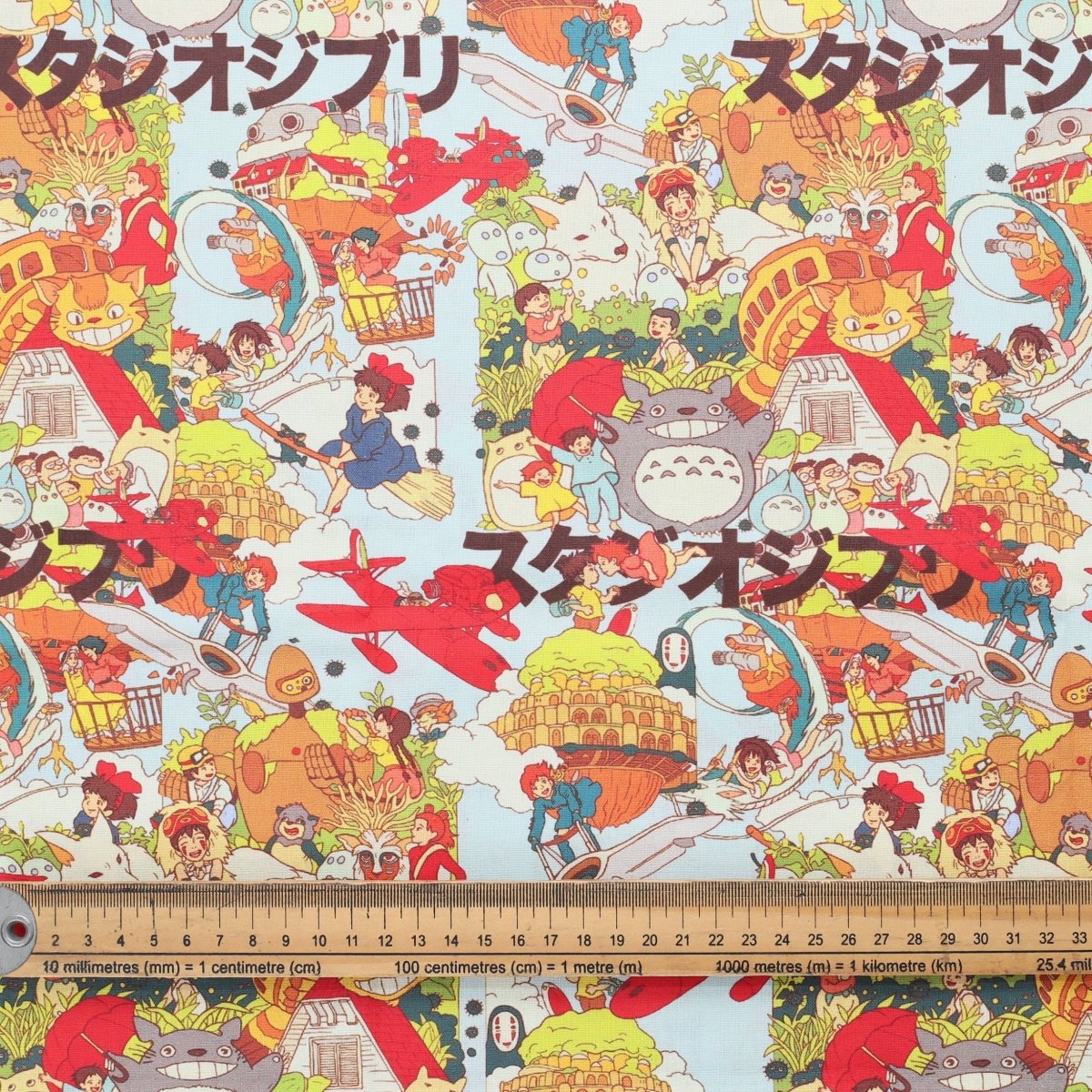 Gorro quirúrgico con ondas japonesas de anime