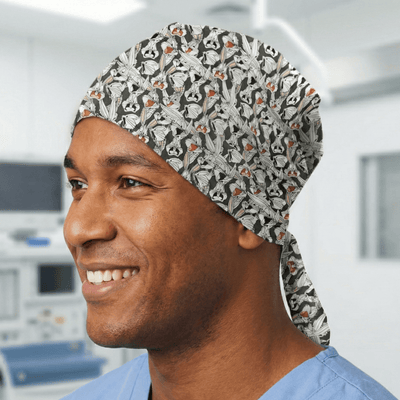 TV Cartoon Looney Tunes Bugs Bunny Scrub Cap