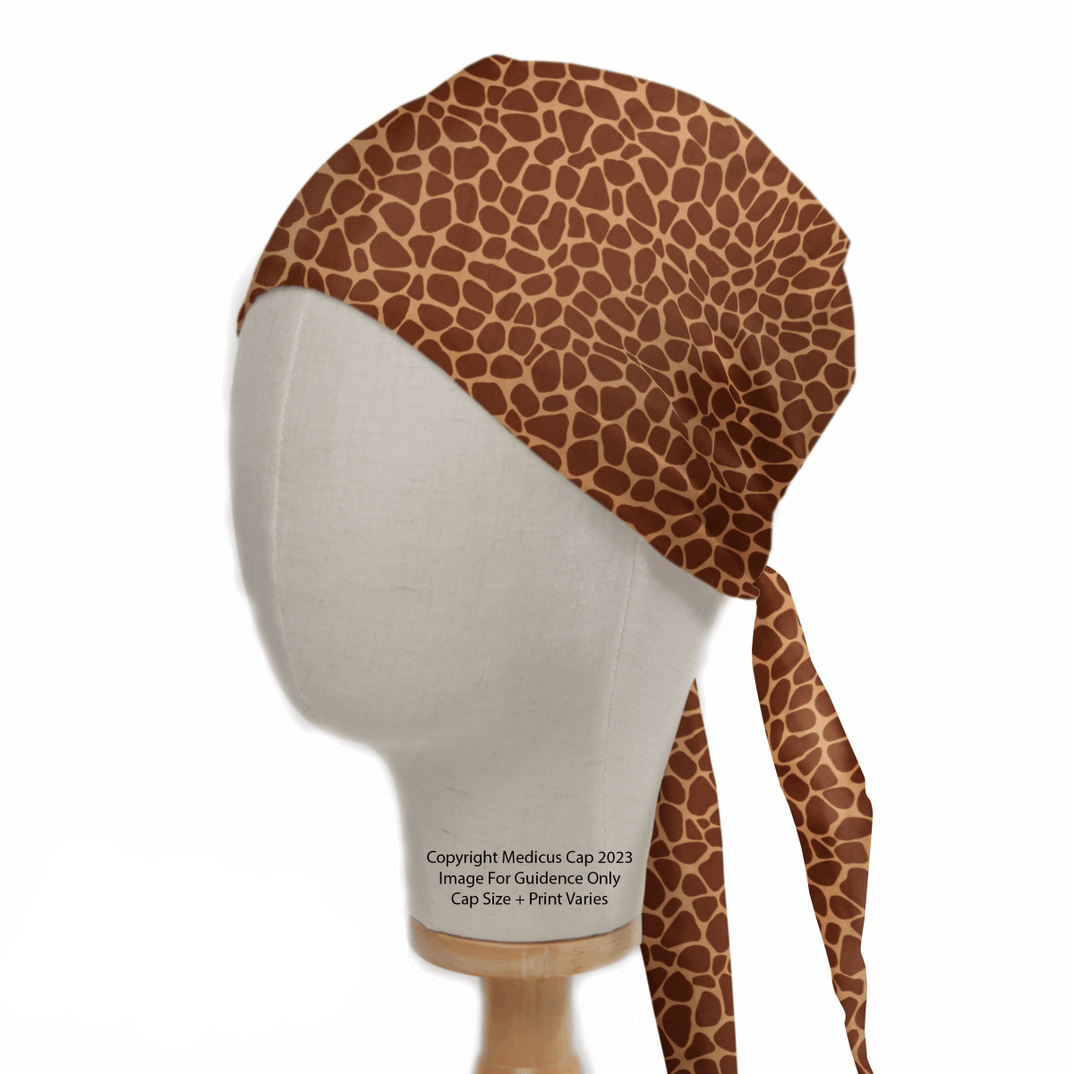 Animal Print Giraffe Scrub Cap – Medicus Custom Scrub Caps