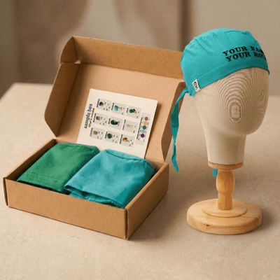Sample Box – Try Before You Buy (Bulk Samples Too) scrub cap