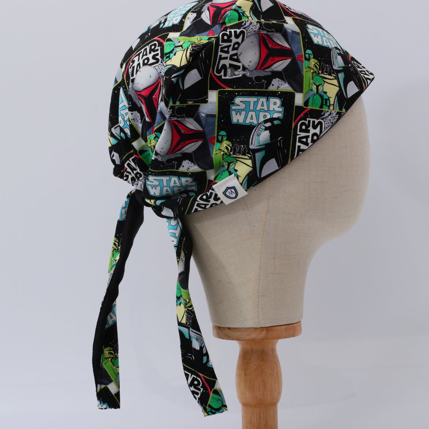 Scrub Caps Made With Star Wars Printed Fabric