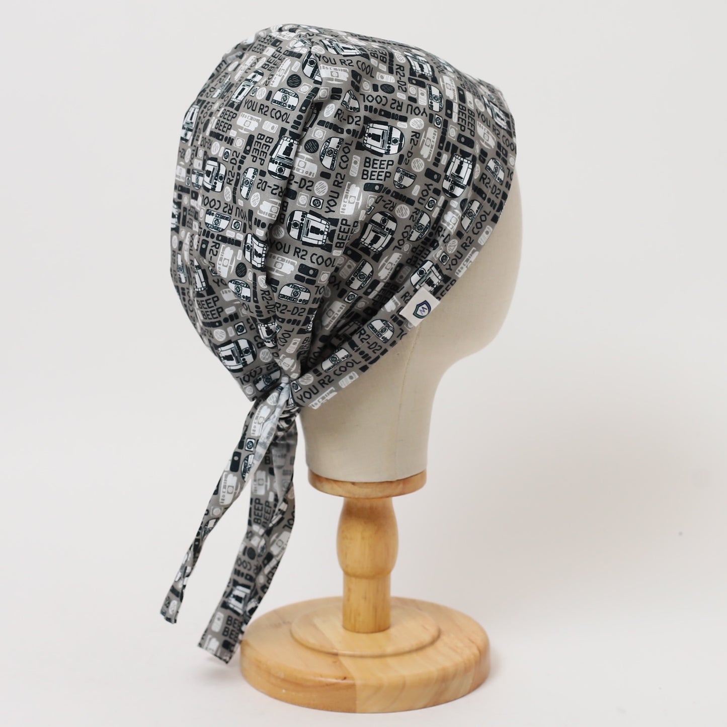 Scrub Caps Made With Star Wars Printed Fabric