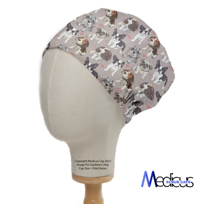 For The Love Of Dogs Scrub Cap from Medicus Scrub Caps