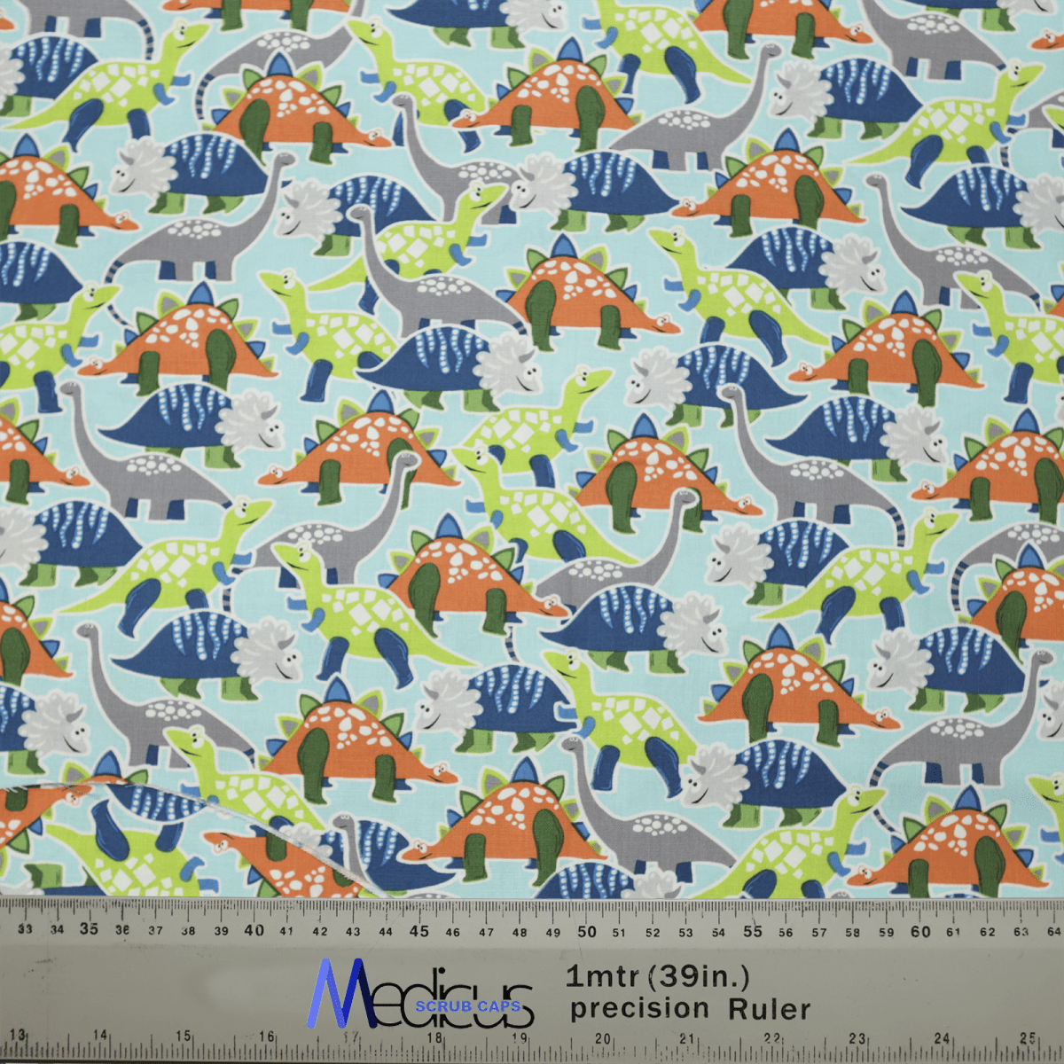 Colourful Dinosaurs Scrub Cap from Medicus Scrub Caps