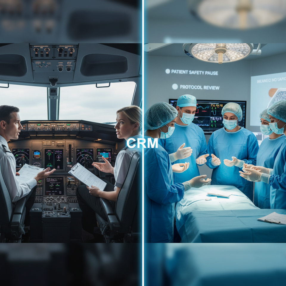 Aviation crew resource management principles applied to surgical team briefing in the OR