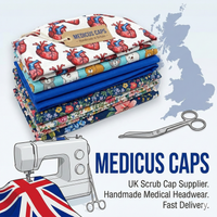 Handmade Medical Headwear | Scrub Caps