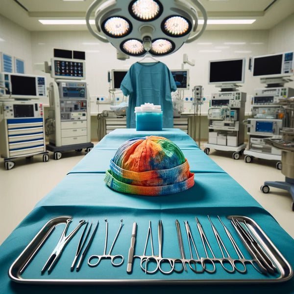 Reusable surgical hood headwear providing full head and neck coverage in theatre
