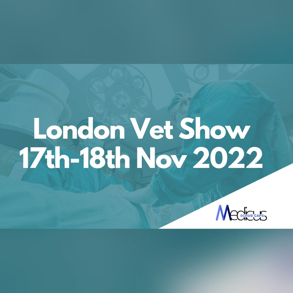 Medicus Caps exhibition stand at the London Vet Show 2022 event
