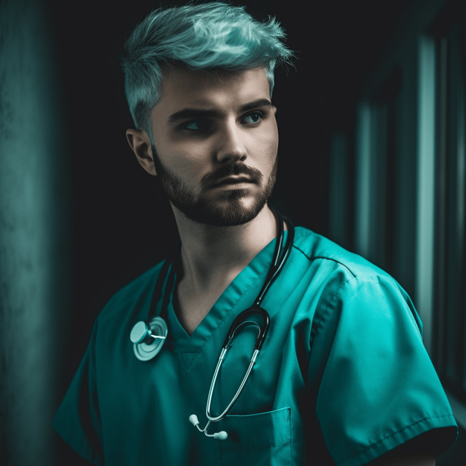 Do Male Nurses Wear Scrub Caps?