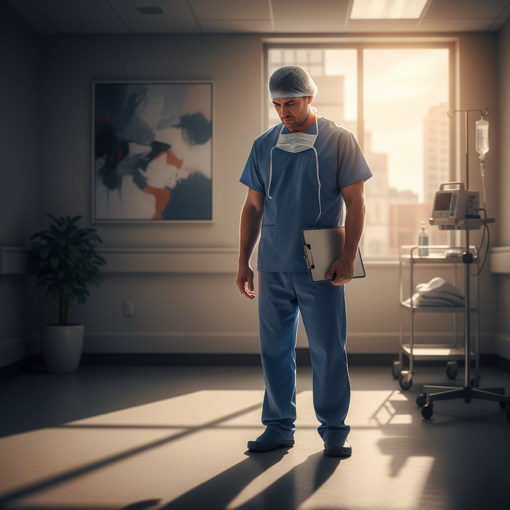 Surgeon consulting with patient about surgical recommendation and decision fatigue