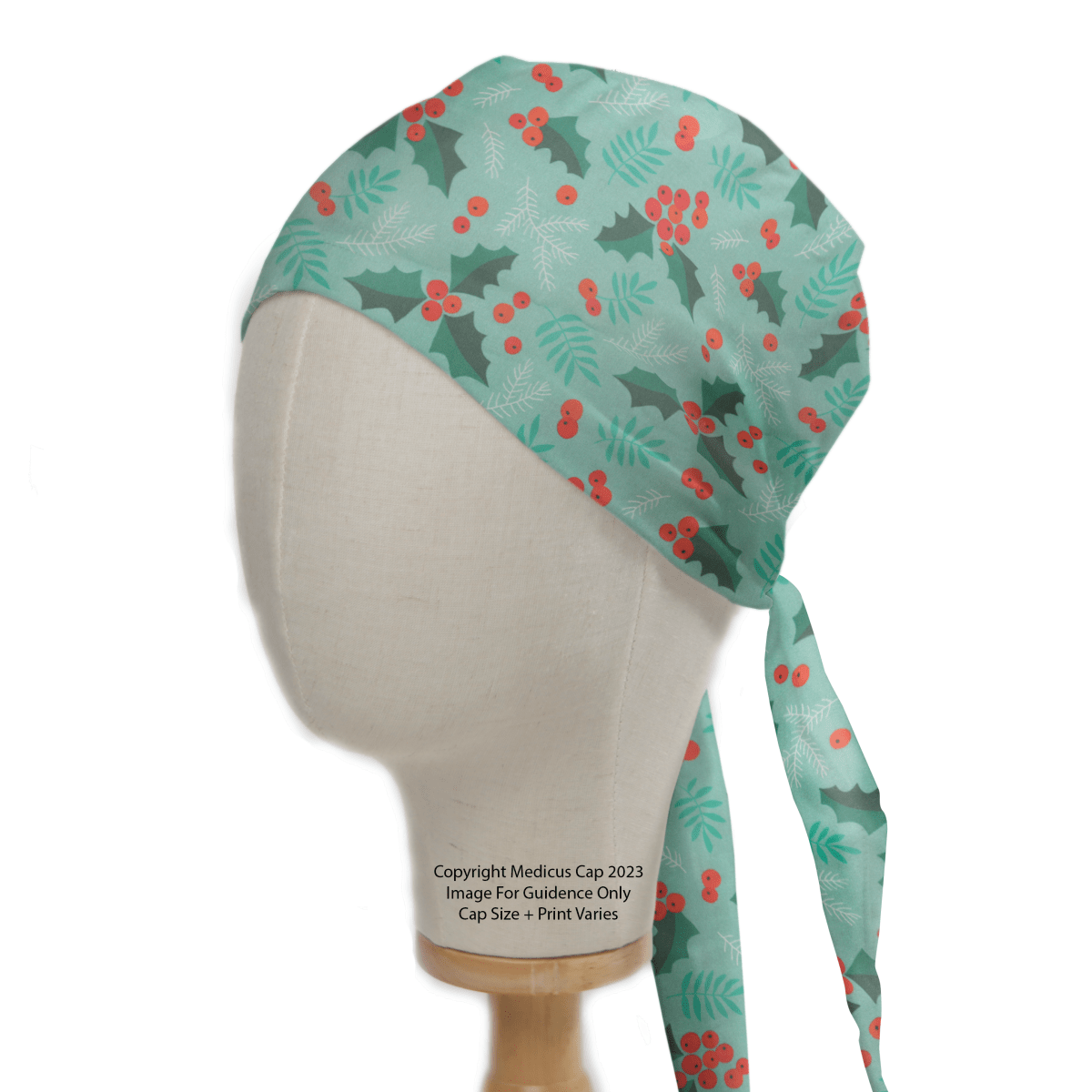Christmas Scrub Caps | Reusable - Medicus Custom Scrub Caps