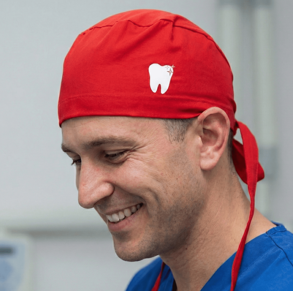 Pre Designed Vinyl Transfer Scrub Caps