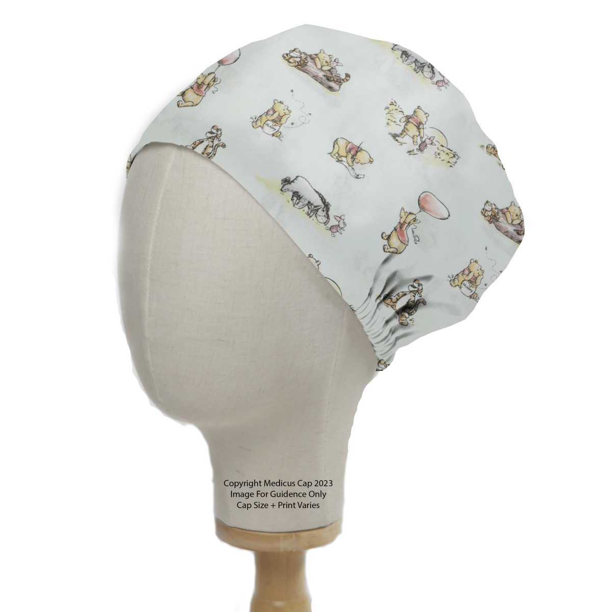 Winnie The Pooh Scrub Caps - Medicus Custom Scrub Caps