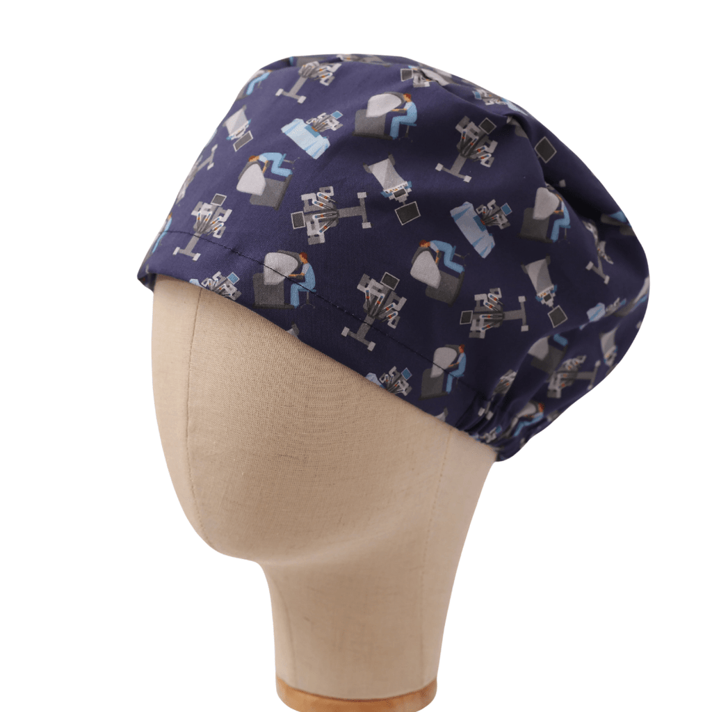 Robotic Surgery Purple Scrub Cap