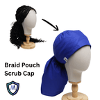 Braid Pouch Scrub Caps | Reusable | Version 1.1