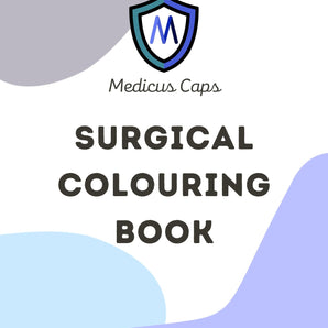 Medicus Caps A4 Adult Colouring Book from Medicus Scrub Caps