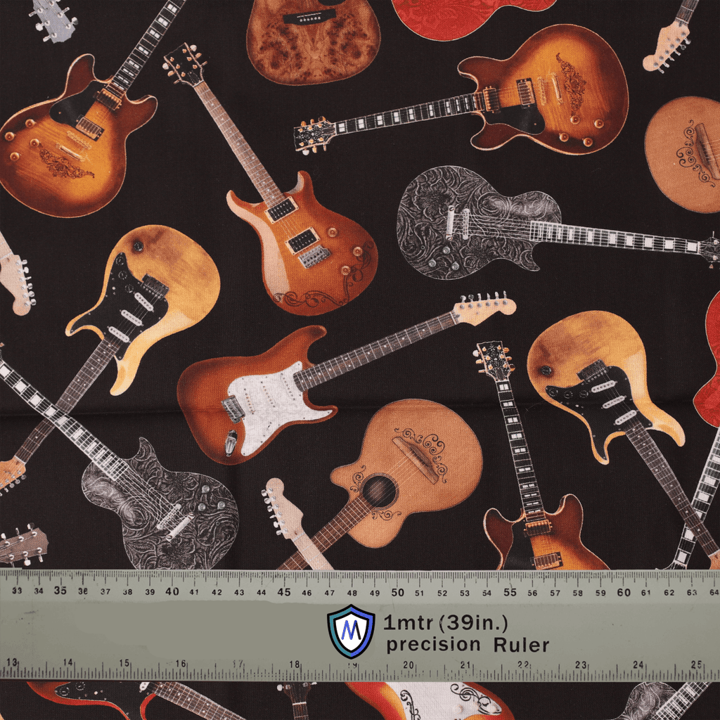 Guitars Acoustic Electric Music Scrub Cap