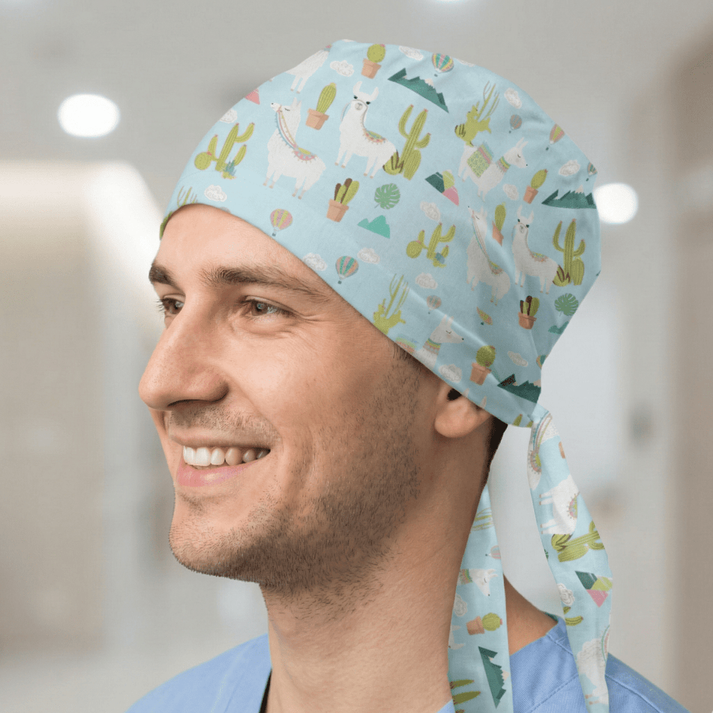 Gorra de teatro azul de Alpaca Mountain