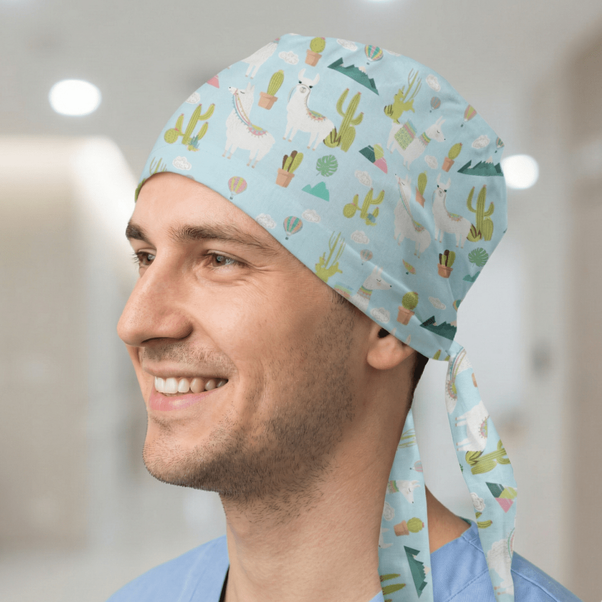 Gorra de teatro azul de Alpaca Mountain