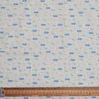 Anesthetist Send Send Send scrub cap fabric pattern close-up