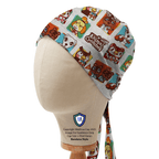 Games Retro Animal Crossing scrub cap in Bandana tie-back style