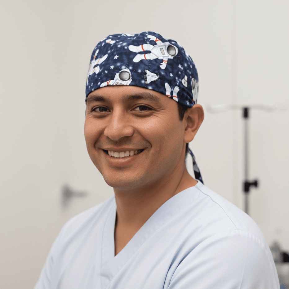 Astronauts Spaceman Scrub Cap