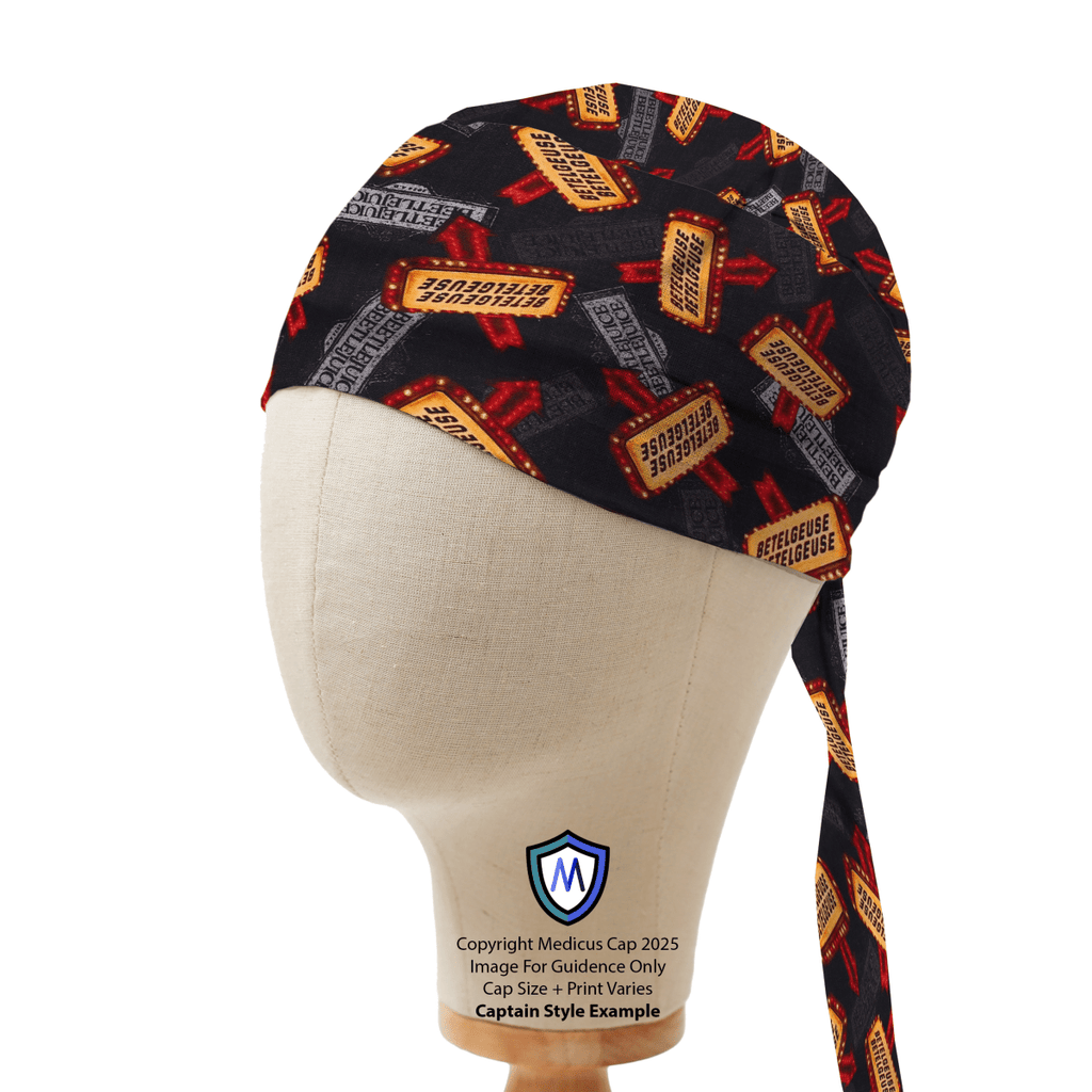 Gorro quirúrgico de Halloween de la película Freddy Krueger