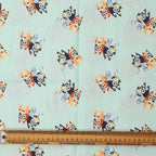 Bluey Bingo Back to Back scrub cap, back view showing tie-back closure