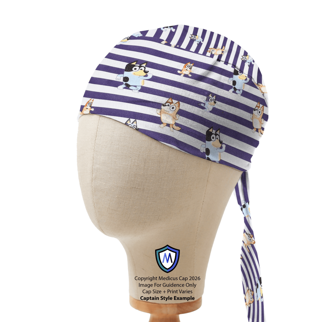 Gorro quirúrgico Bluey Family + Friends
