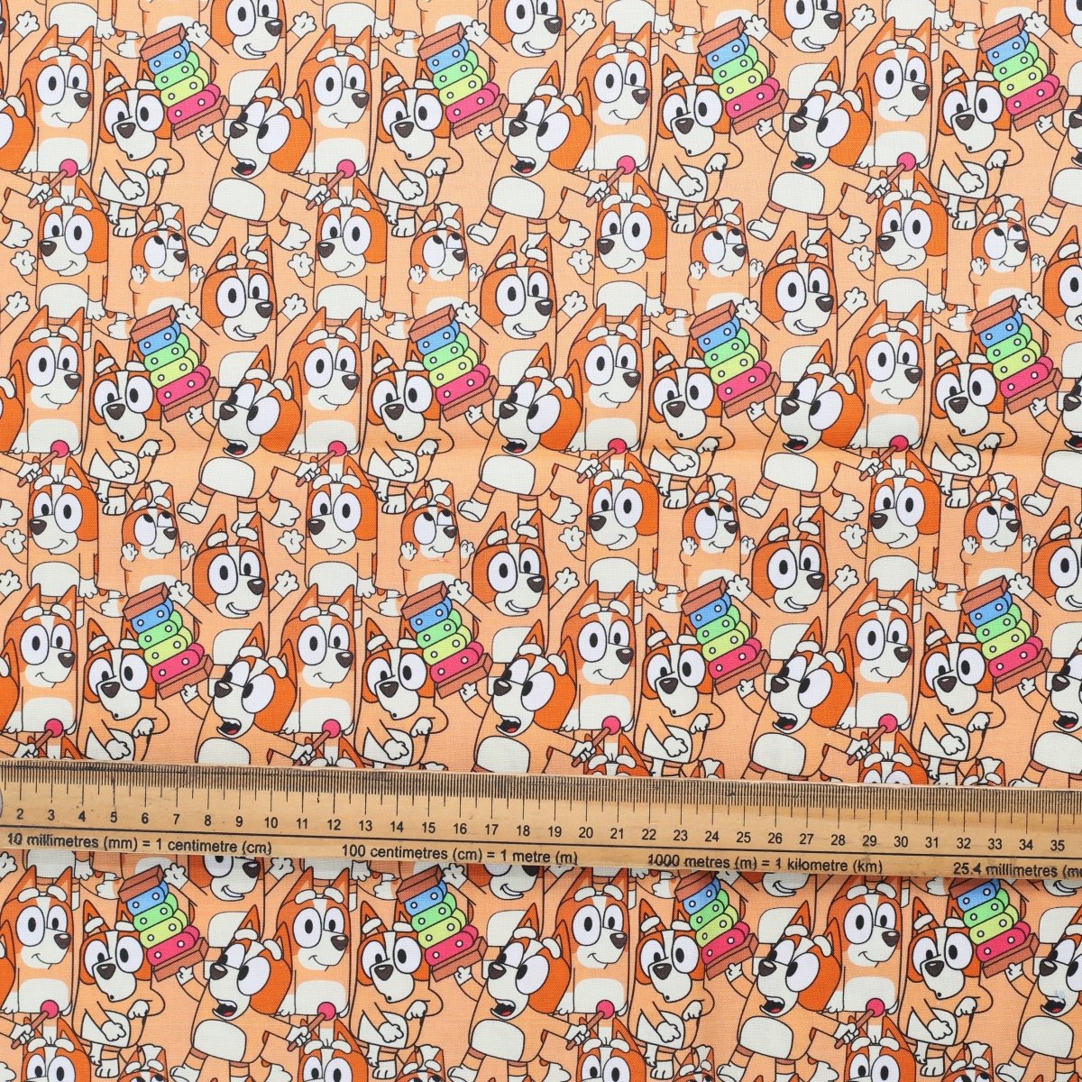 Bluey Bingo On Repeat Scrub Cap