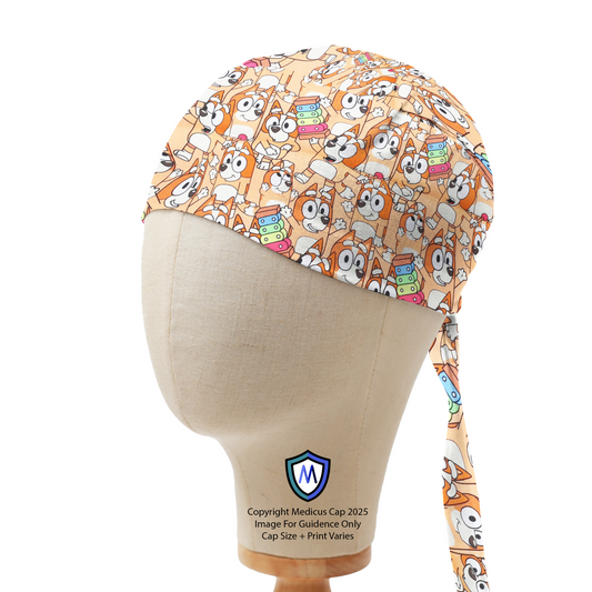 Gorro quirúrgico Bluey Family + Friends