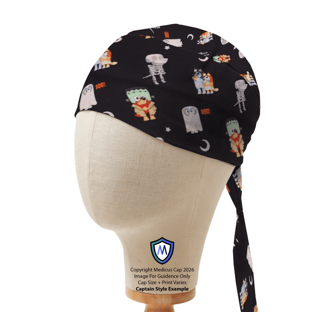 Gorro quirúrgico Bluey Family + Friends